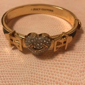 Juicy Couture black and gold bracelet